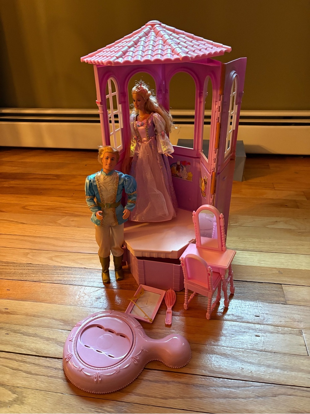 Mattel Barbie as Rapunzel and Ken as prince Stefan
